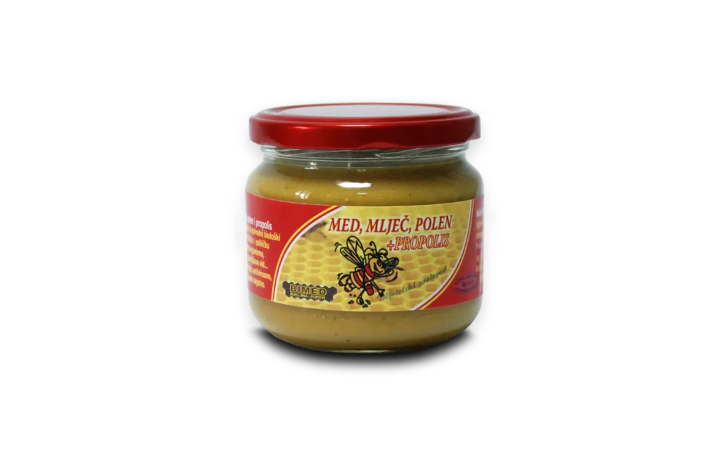 Med, mliječ, polen i propolis